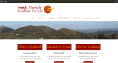 Desktop Screenshot of amidamandala.com